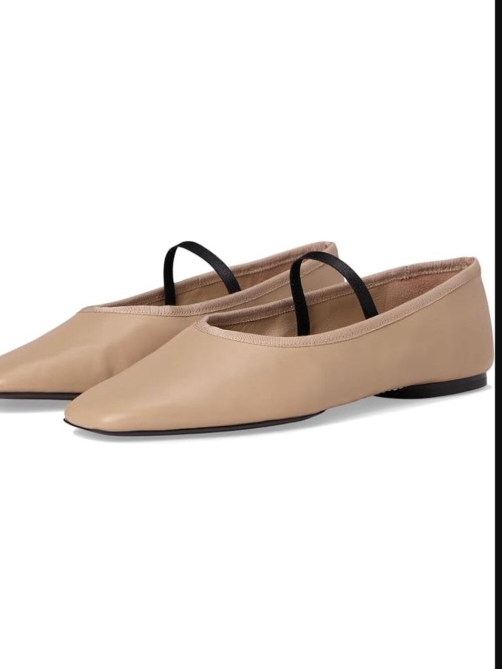 Vince Vivian Leather Ballet Flats